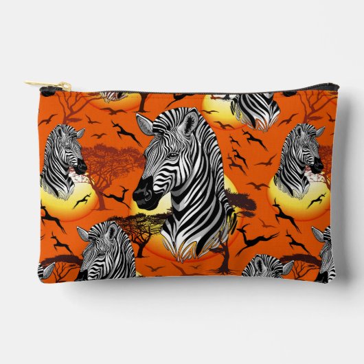 Zebra African Savanna Wild Animal Etui (Voorkant)