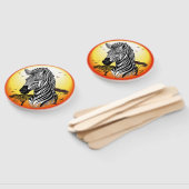 Zebra African Savanna Wild Animal Handwaaier (Niet-gemonteerd)