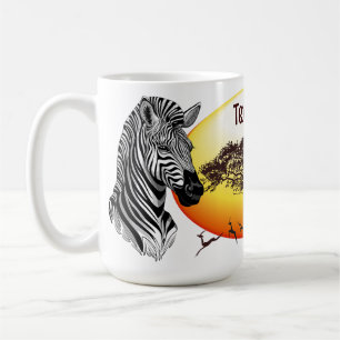 Zebra African Savanna Wild Animal Koffiemok