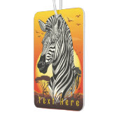 Zebra African Savanna Wild Animal Luchtverfrisser (Links)