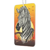 Zebra African Savanna Wild Animal Luchtverfrisser (Links)