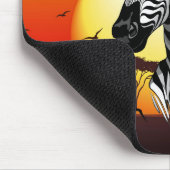 Zebra African Savanna Wild Animal Muismat (Hoek)