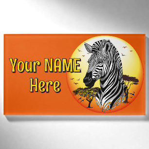 Zebra African Savanna Wild Animal Naambadge
