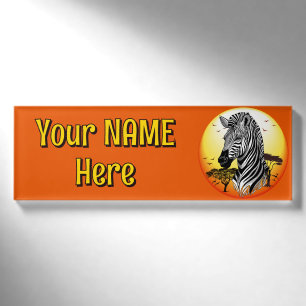 Zebra African Savanna Wild Animal Naambadge