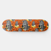 Zebra African Savanna Wild Animal Persoonlijk Skateboard (Horizontaal)