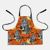 Zebra African Savanna Wild Animal Schort (Voorkant)