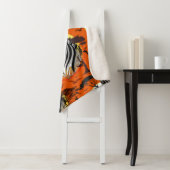 Zebra African Savanna Wild Animal Sherpa Deken (In situ)