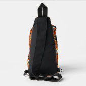 Zebra African Savanna Wild Animal Sling Bag (Achterkant)
