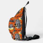 Zebra African Savanna Wild Animal Sling Bag (Rechts)