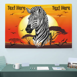 Zebra African Savanna Wild Animal Spandoek