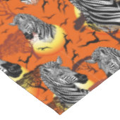 Zebra African Savanna Wild Animal Tafelkleed (Gekanteld)