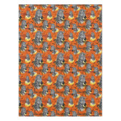 Zebra African Savanna Wild Animal Tafelkleed (Voorkant)