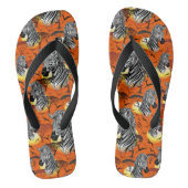 Zebra African Savanna Wild Animal Teenslippers (Voetbed)