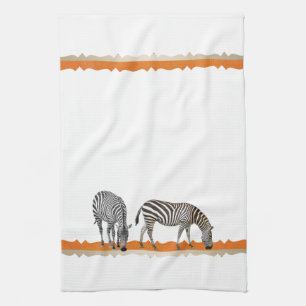 Zebra Afrika Afrikaanse keukenhanddoek voor theedo