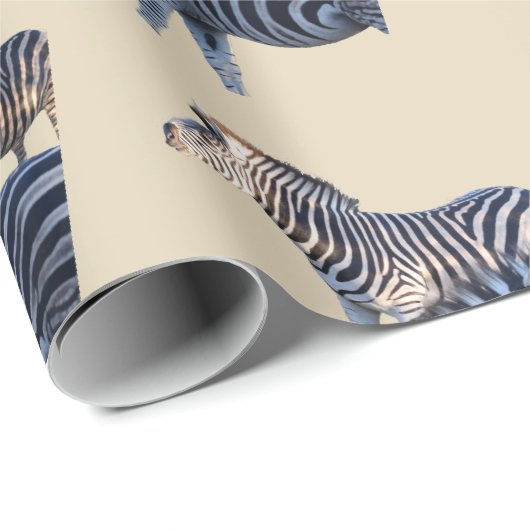 Zebra Afrika Cadeaupapier (Rol Hoek)