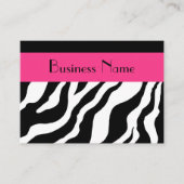 Zebra Afspraakkaart Afsprakenkaartje (Voorkant)