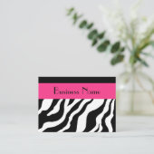 Zebra Afspraakkaart Afsprakenkaartje (Staand voorkant)