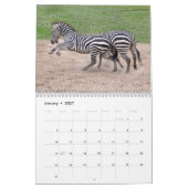 Zebra agenda, Zebras Kalender (Jan 2027)