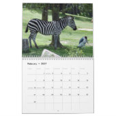 Zebra agenda, Zebras Kalender (Feb 2027)
