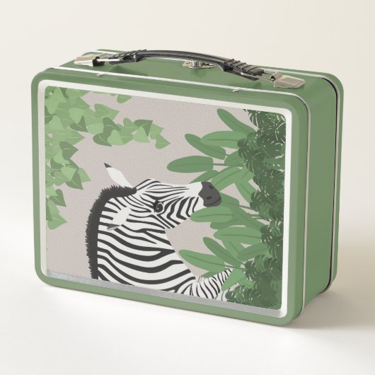 Zebra amongst Leaves (Achterkant)