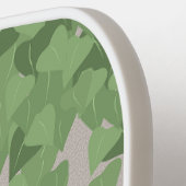 Zebra amongst Leaves Pickleball Paddle (Links Detail)