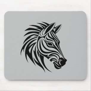 Zebra Animal Freedom World Wildlife Wonder Vector Muismat