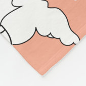 Zebra Animal Line Set Fleece Deken (Hoek)