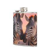 Zebra Animal Natuur Wildlife Affection Caring Heupfles (Links)