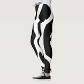 Zebra Animal Pattern#3 Designer Tights Legging (Links)