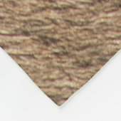 ZEBRA ANIMAL PRINT STRIPE FLEECE DEKEN (Hoek)