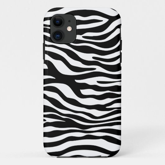 Zebra Animal Print, Trendy iPhone 5 hoesje (Achterkant)