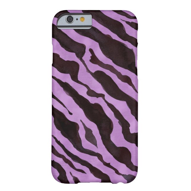Zebra Animal Skin Pattern Mod Modern Chic Case-Mate iPhone Case (Achterkant)