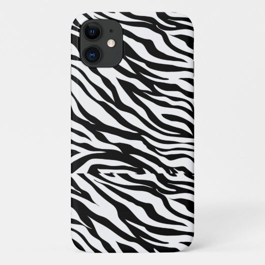 Zebra Animal Skin Print Pattern-15391 Case-Mate iPhone Case (Achterkant)