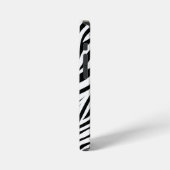 Zebra Animal Skin Print Pattern-15391 iPhone Hoesje (Linkerkant)