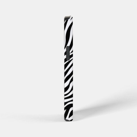 Zebra Animal Skin Print Pattern-15391 iPhone Hoesje (Rechterkant)