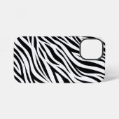 Zebra Animal Skin Print Pattern-15391 iPhone Hoesje (Achterkant horizontaal)