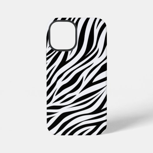 Zebra Animal Skin Print Pattern-15391 iPhone Hoesje (Achterkant)