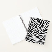 Zebra Animal Skin Print Pattern-15391 Notitieboek (Binnen)