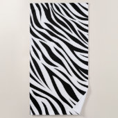 Zebra Animal Skin Print Pattern-15391 Strandlaken (Voorkant)