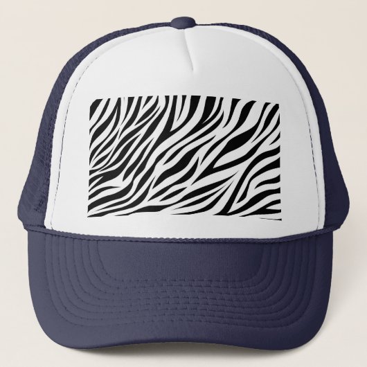 Zebra Animal Skin Print Pattern-15391 Trucker Pet (Voorkant)