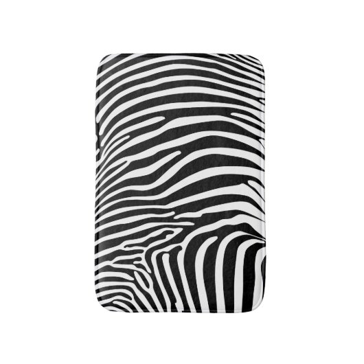 Zebra Animalprint Badmat (Voorkant Verticaal)