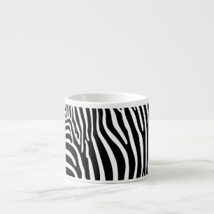 Zebra Animalprint Espresso Kop
