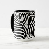 Zebra Animalprint Mok (Voorkant links)