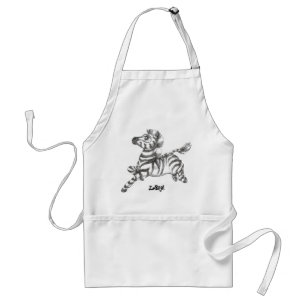 Zebra Apron Standaard Schort