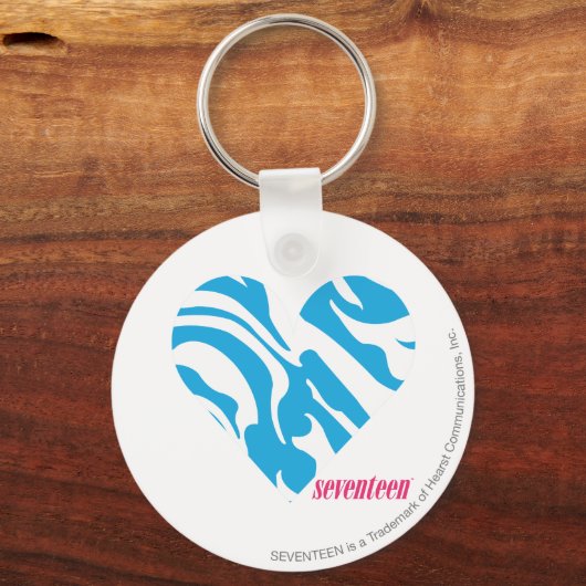 Zebra Aqua 2 Sleutelhanger (Voorkant)