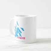 Zebra Aqua 3 Koffiemok (Voorkant links)