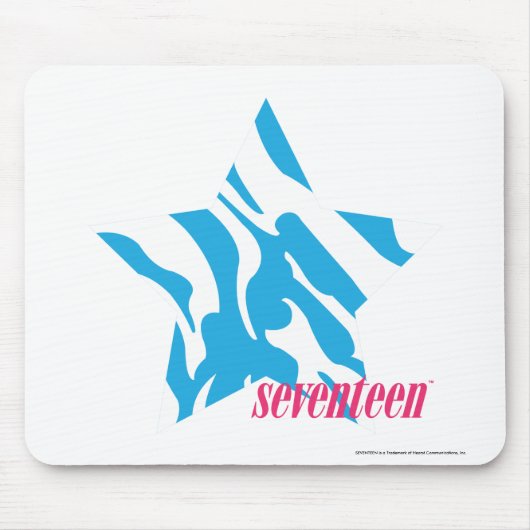 Zebra Aqua 3 Muismat (Voorkant)