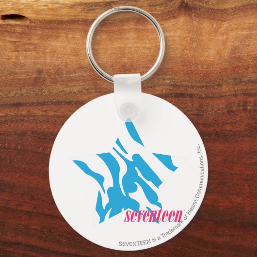 Zebra Aqua 3 Sleutelhanger (Voorkant)