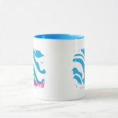 Zebra Aqua 4 Mok (Midden)