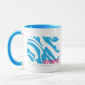 Zebra Aqua 4 Mok (Links)